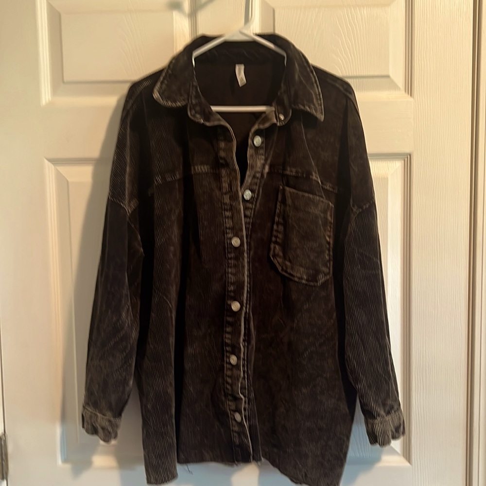 Zenana Shacket size 1X